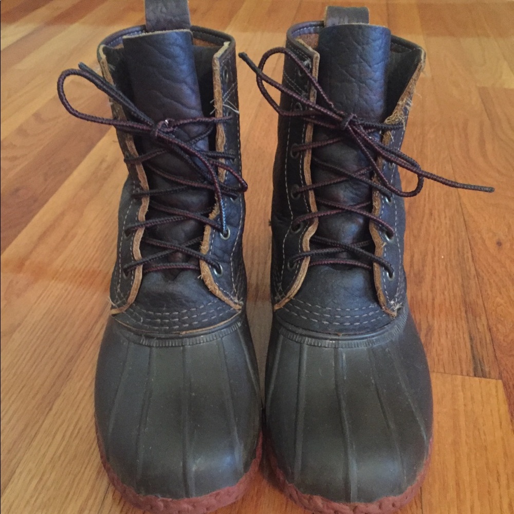 Authentic 8” LL Bean duck Boots